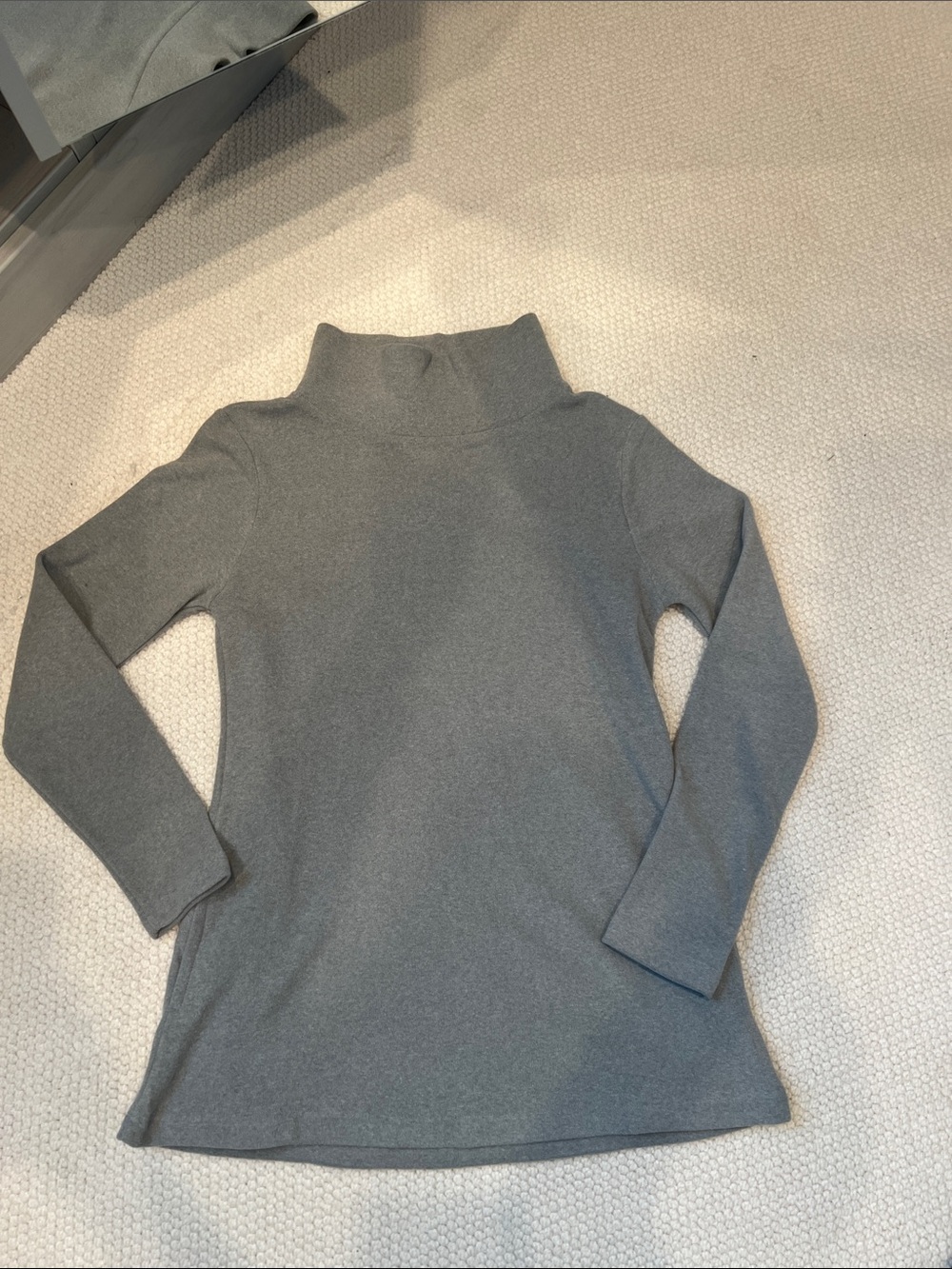 Dudley Stephens Gray Turtleneck Sweater